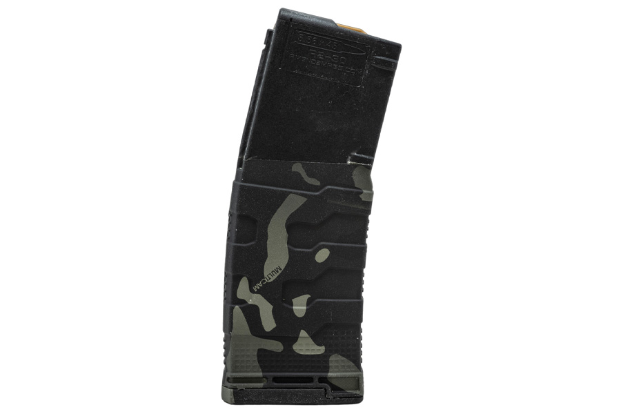 AMEND2 AR 15 5.56 NATO Mod3 Hydro Dipped Multicam Factory Magazine with Black Finish